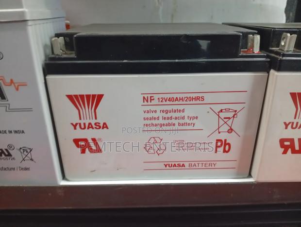 Yuasa 12v 17ah Lead Rechargeable Battery - main view