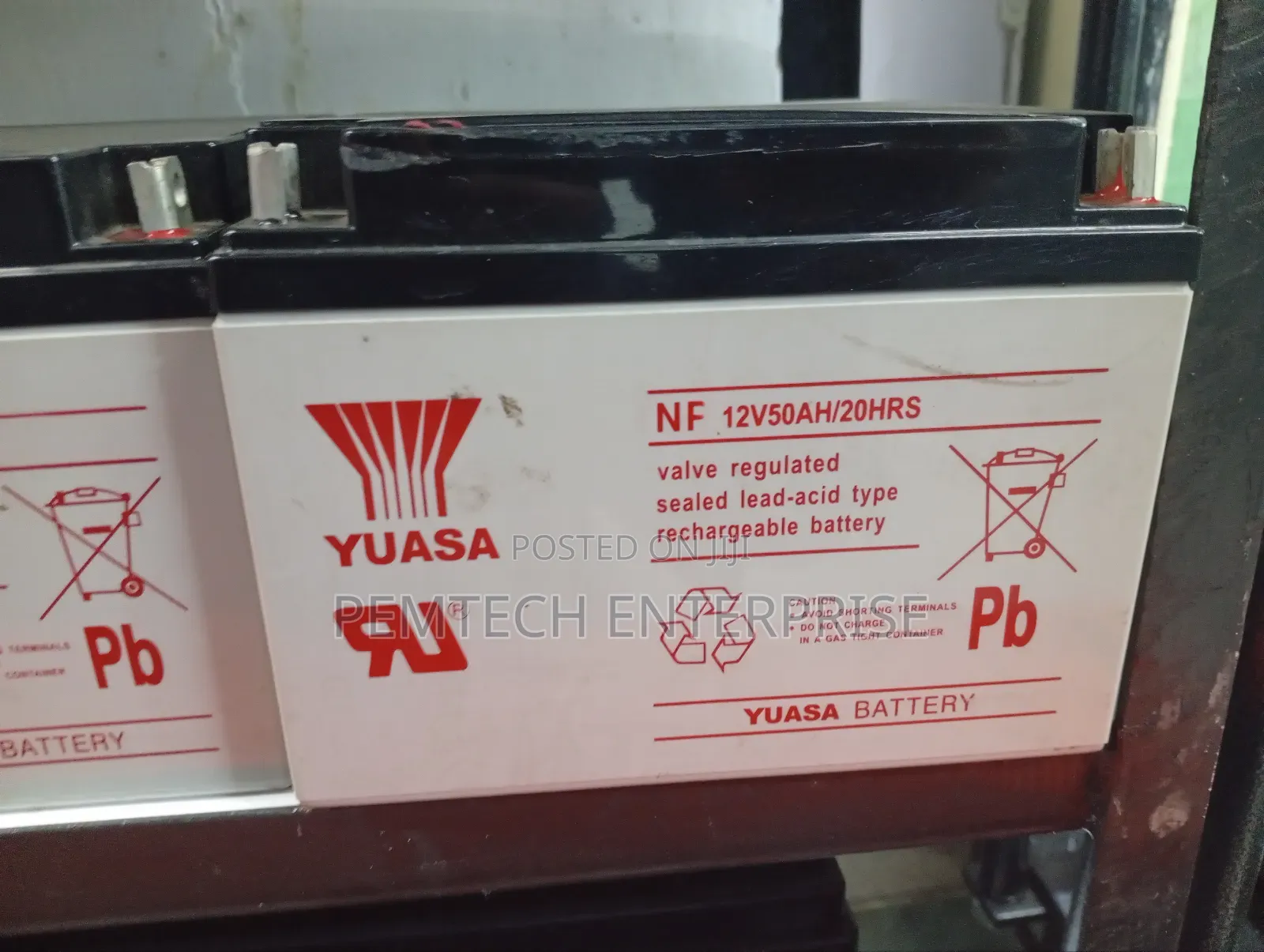 Yuasa 12v 17ah Lead Rechargeable Battery