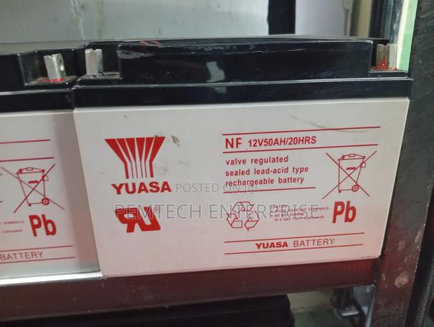 Yuasa 12v 17ah Lead Rechargeable Battery - thumbnail 2