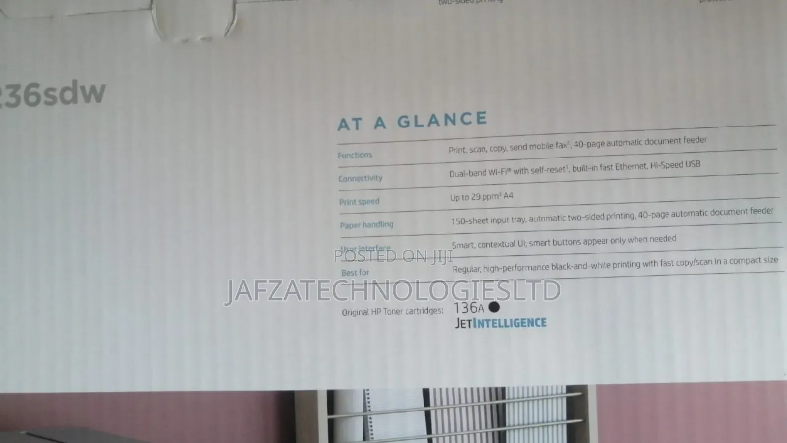 HP Laserjet MFP M236sdw