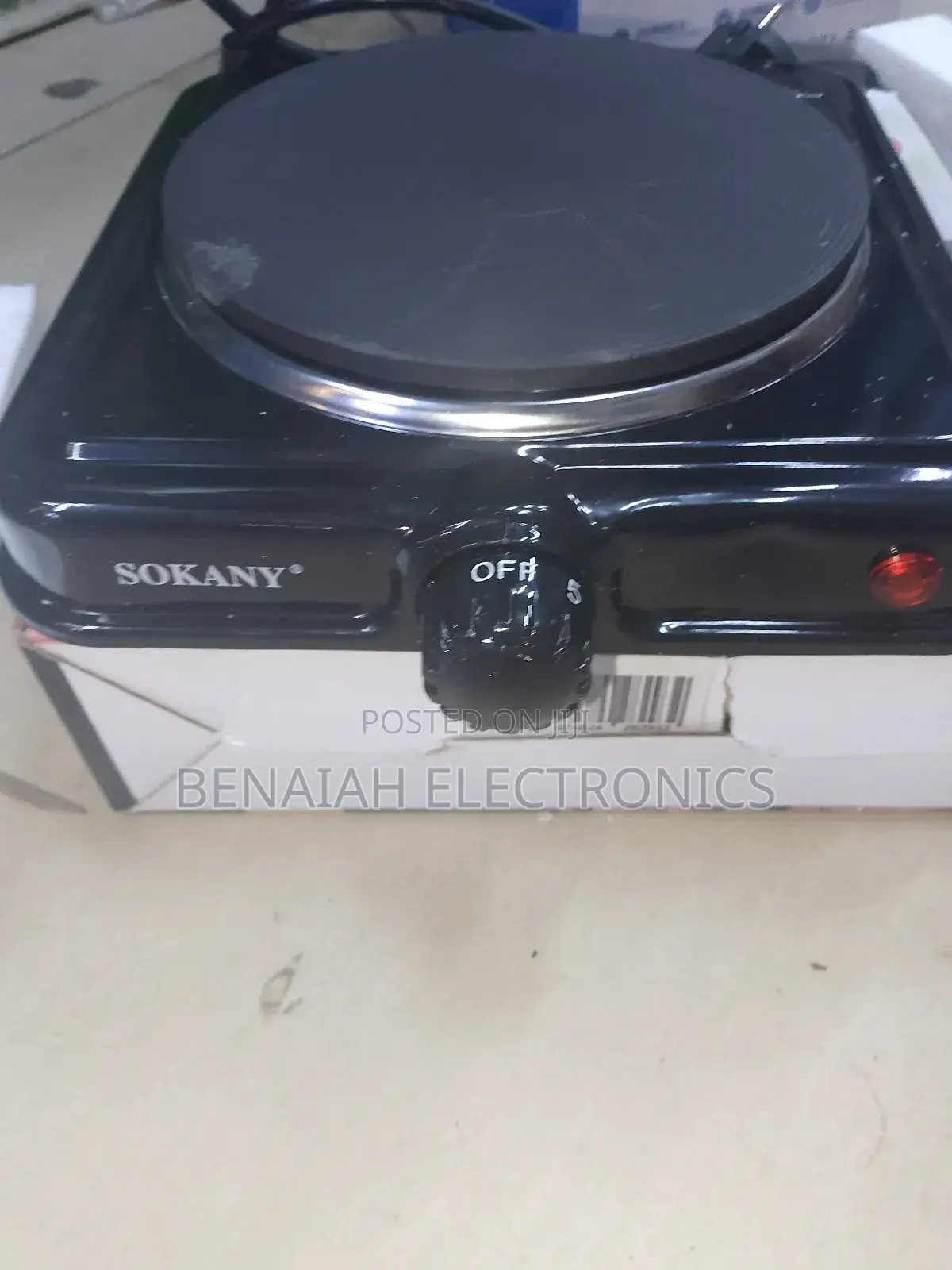 Sokany Hot Plate (Single)