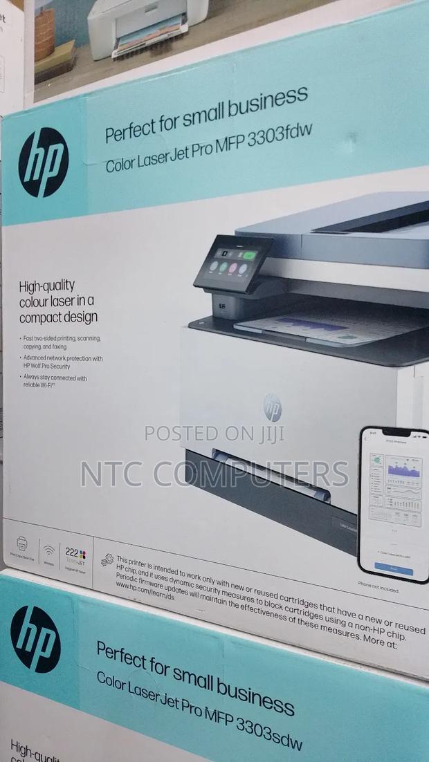 Hp Colour Laserjet Mfp3303sdw Printer