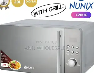 Silver White Microwave With Grill 20 L SW-6