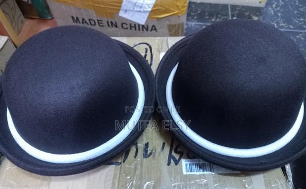 Coffee Brawn Bowler Hats - thumbnail 2