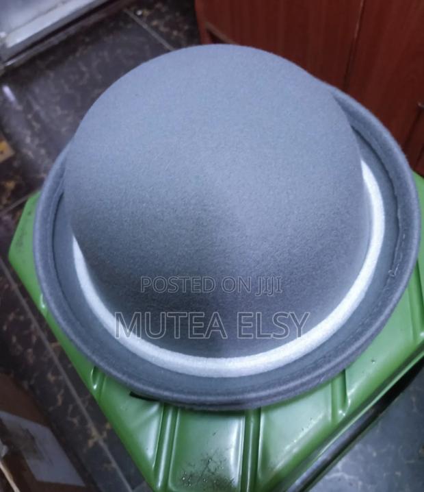 Grey Bowler Hats - thumbnail 3