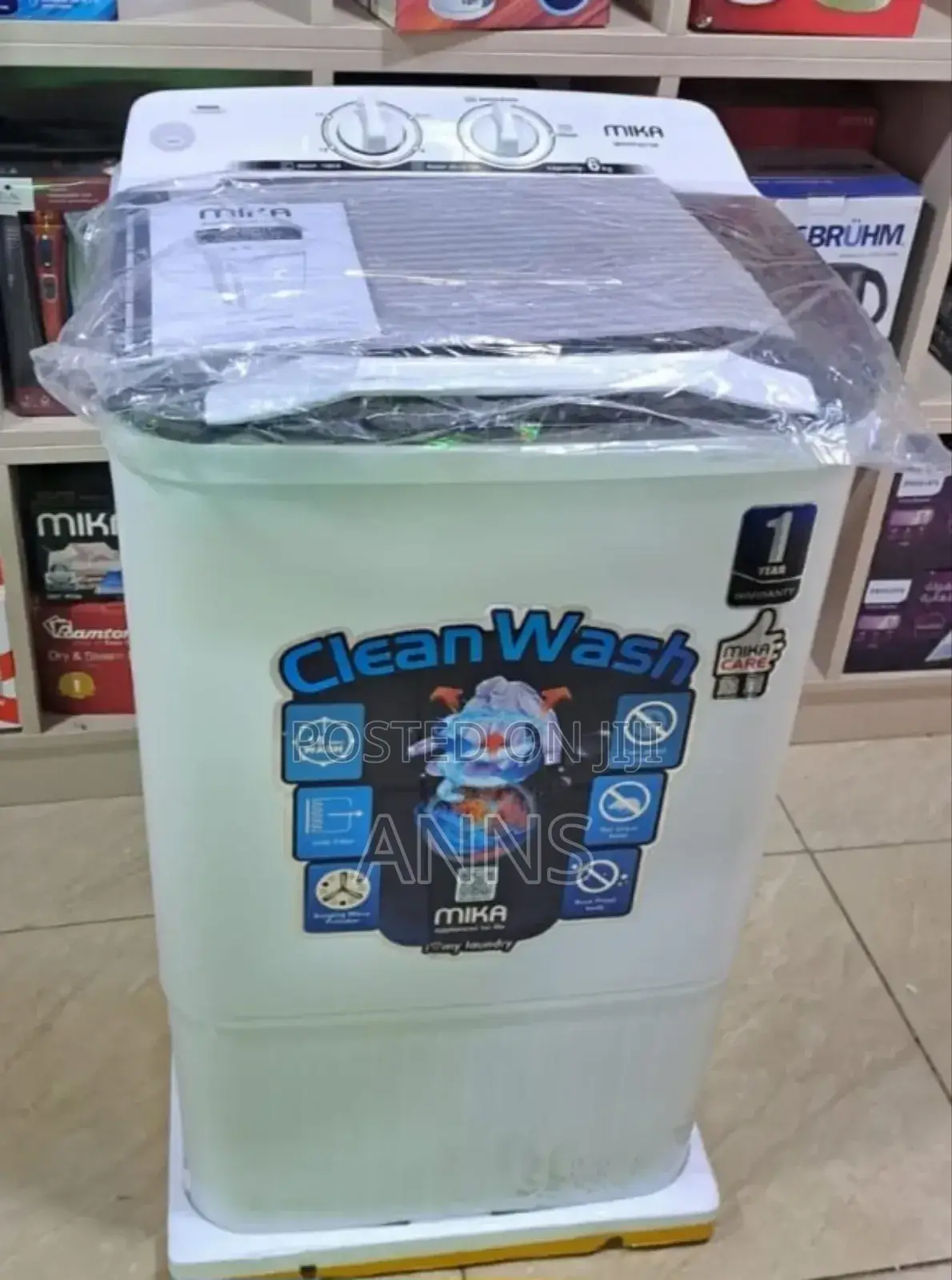 Mika 6kgs Top Load ~MH6 Washing Machine