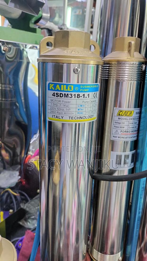 1.5hp Kailo Submersible Pump 112m Head - main view