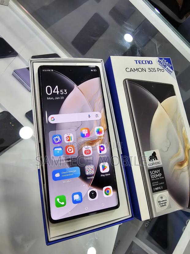 Tecno Camon 30S Pro 256 GB Black - thumbnail 3