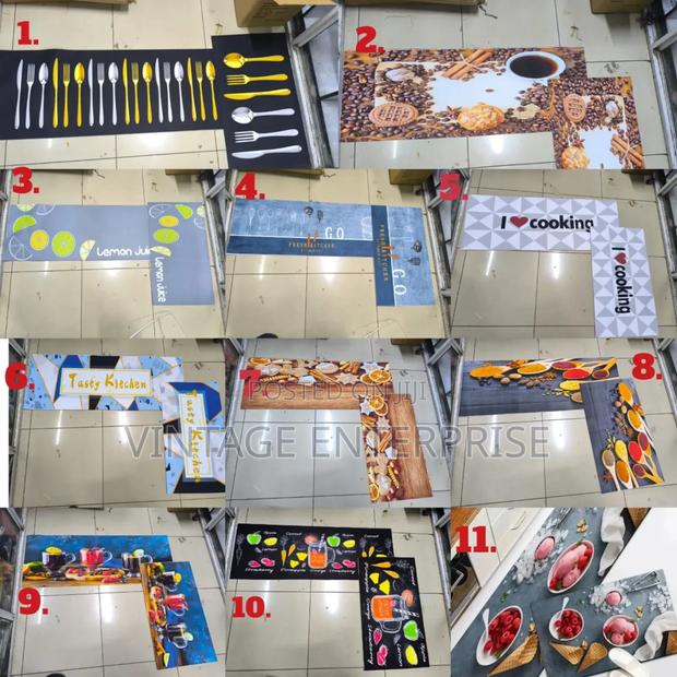 2pc Kitchen Mat
