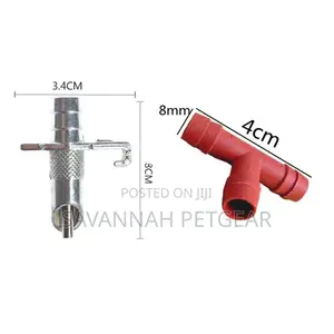 Zinc Alloy Automatic Nipple Drinker for Rabbit -100 Pieces