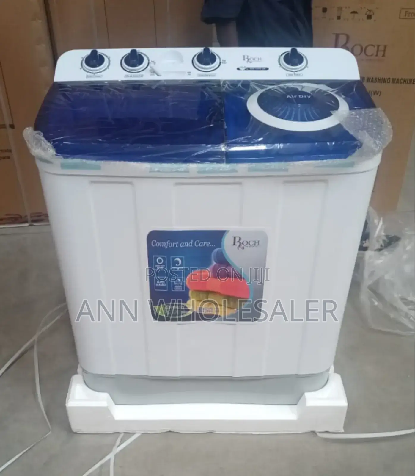 White Roch RWM-10TTR-J Semi-Automatic Washing Machine, SAM-6