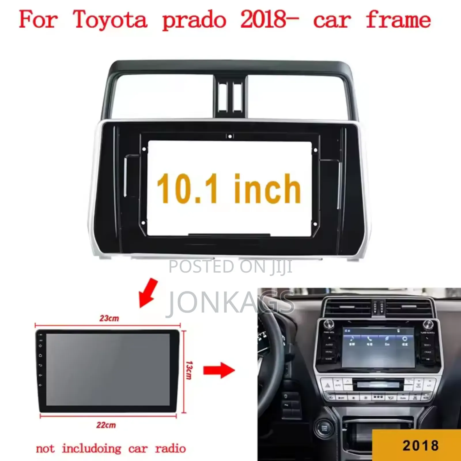 Dashboard Frame for Toyota Prado 150 , 2018