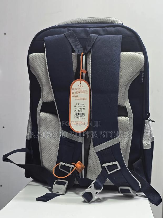 Elementary Navy Blue Large School Bag for Boys - thumbnail 3