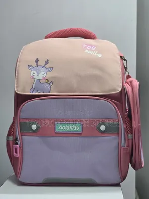 Elementary Pink School Bags Executive Finish