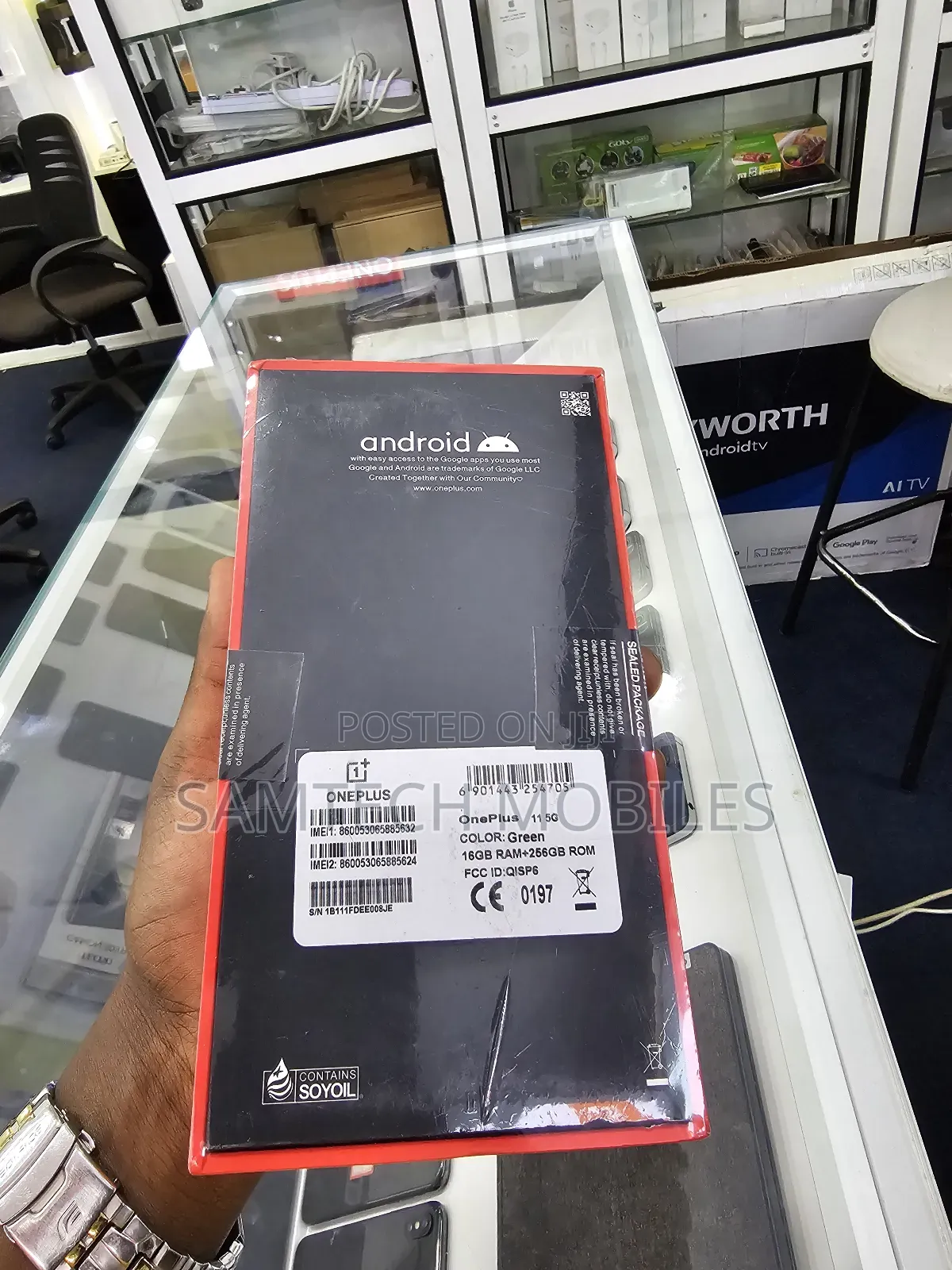 New OnePlus 11 256 GB Black