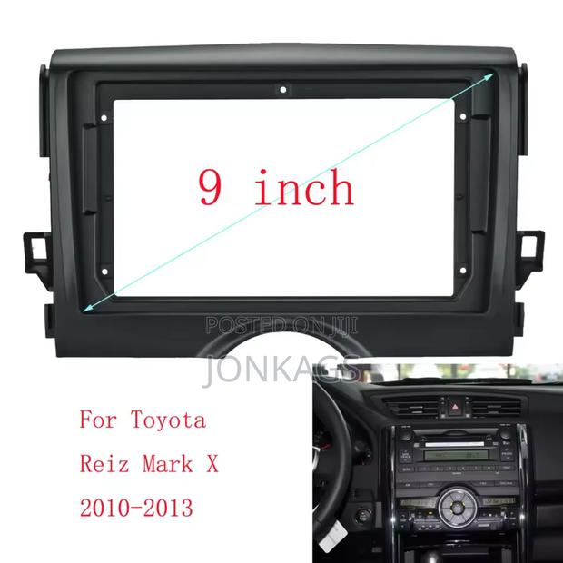 Dashboard Frame for Toyota Mark X 2010-2015 Fits 9 Inches