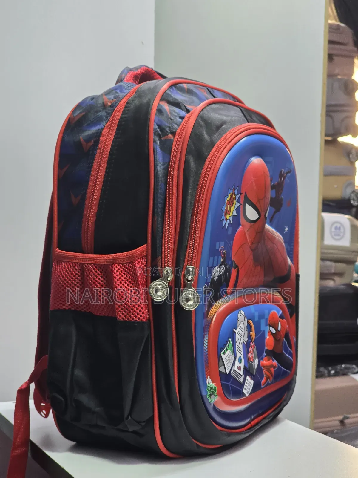 Large Spiderman School Bag for Boys