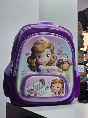 Sofia the First School Bag Large Capacity