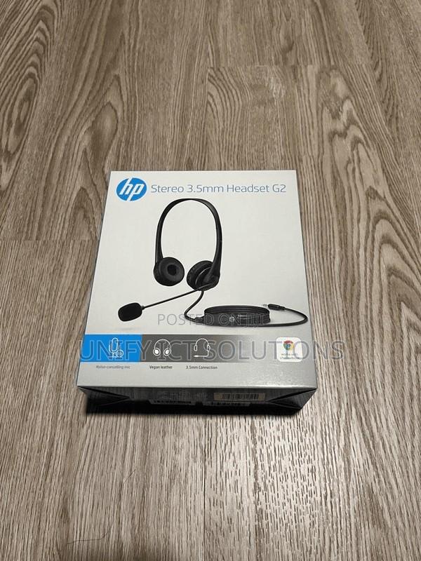 HP Stereo USB Headset Black – (T1A67AA) - main view