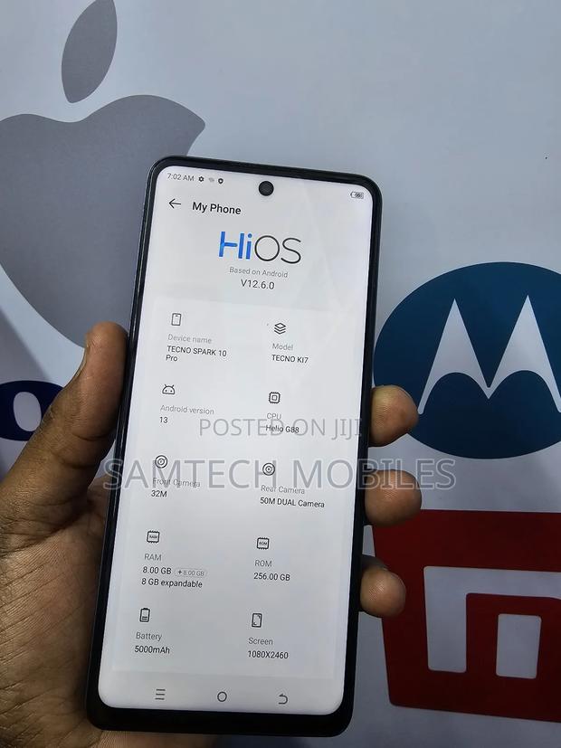 Tecno Spark 10 Pro 256 GB Gray - thumbnail 5