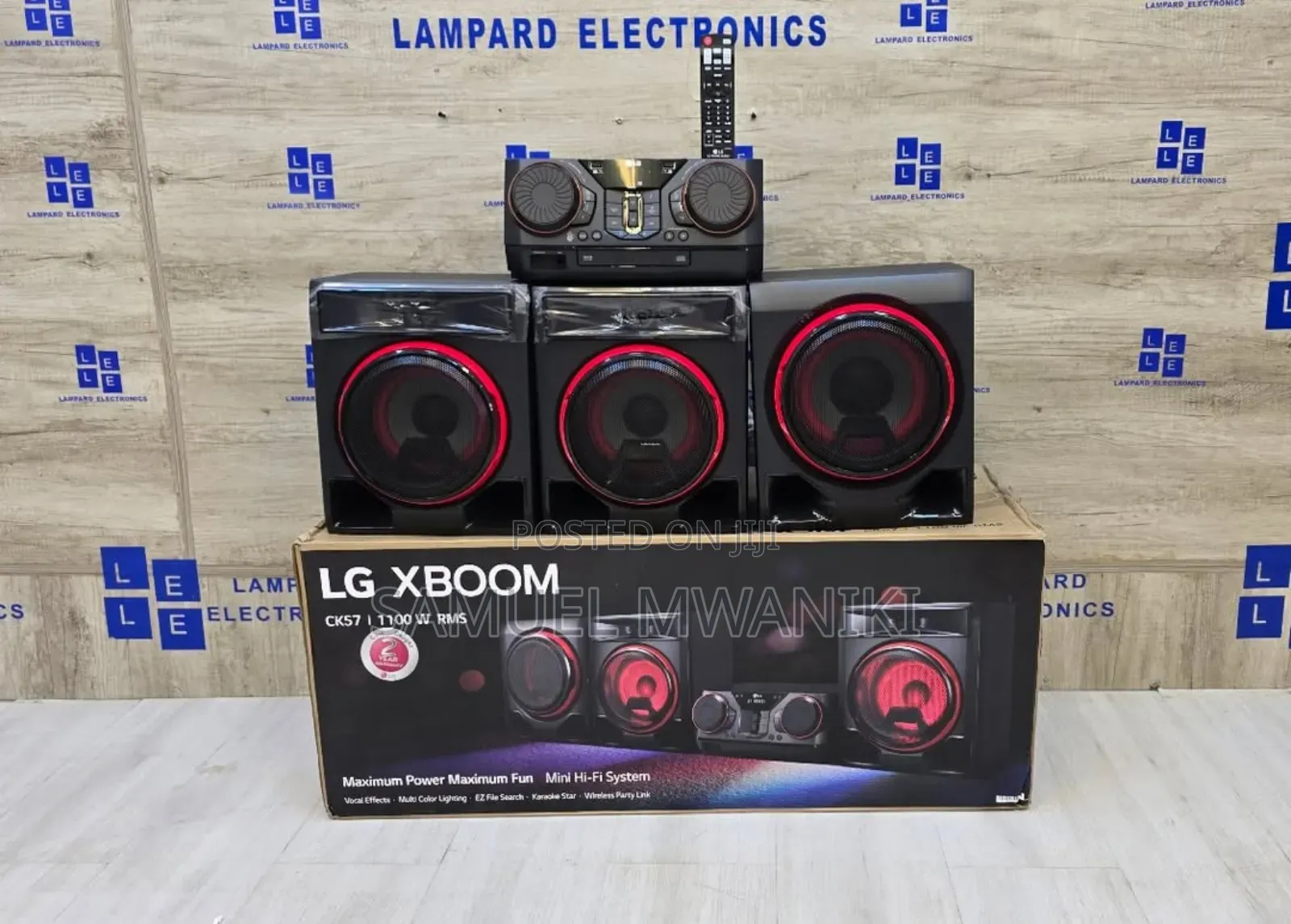Lg Xboom Ck57 1100w Multi Color Lighting | Tv Sound Sync