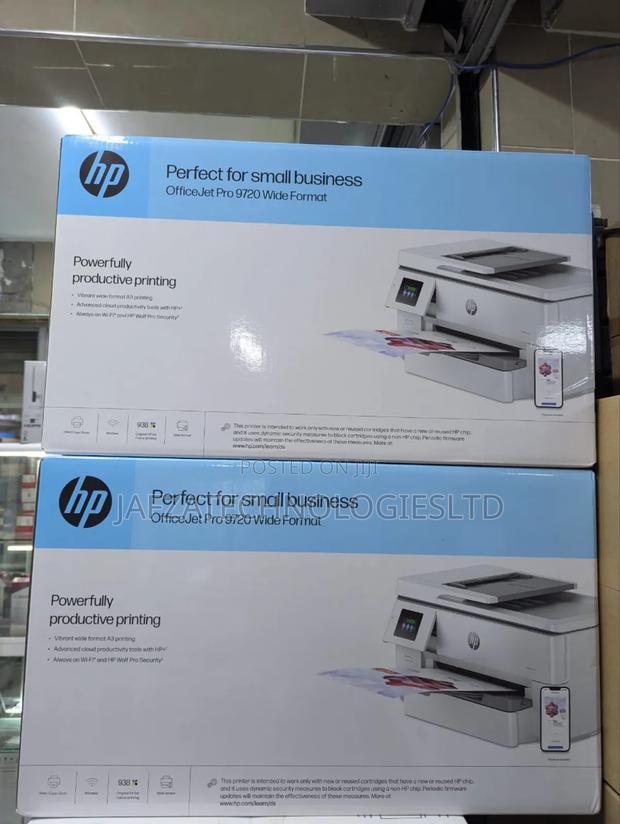 Hp Officejet Pro 9720 Wide Format All-in-One Printer - main view