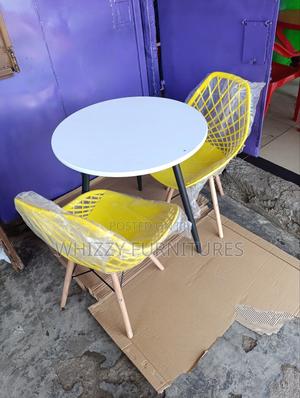 Round Wooden Dining Table - thumbnail 2