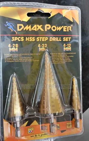 3 PCS HSS Step Drill Bits - main view