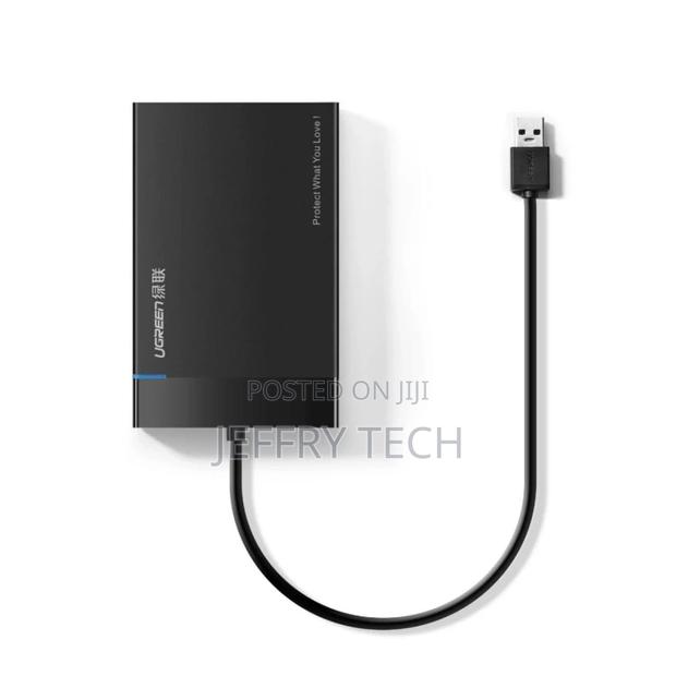 Ugreen 2.5 Inch Hard Drive Box With Bui in USB 3.0 Cable Moa