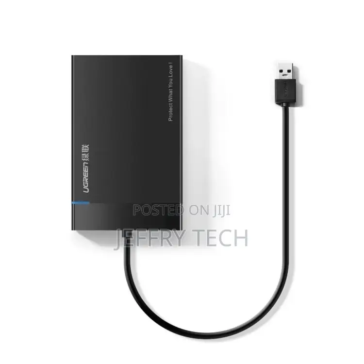 Ugreen 2.5 Inch Hard Drive Box With Bui in USB 3.0 Cable Moa