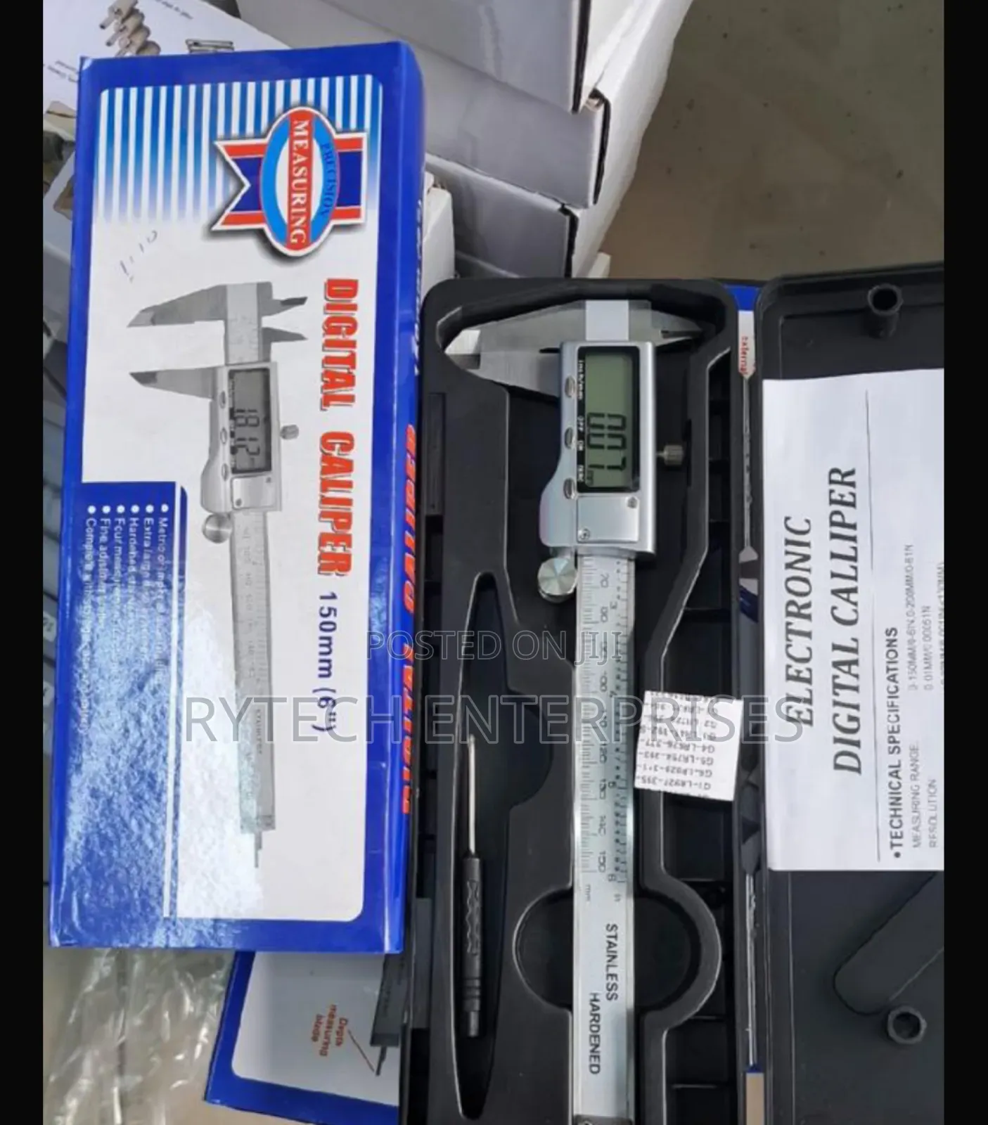 Electronic Digital Caliper, 150mm, 6"