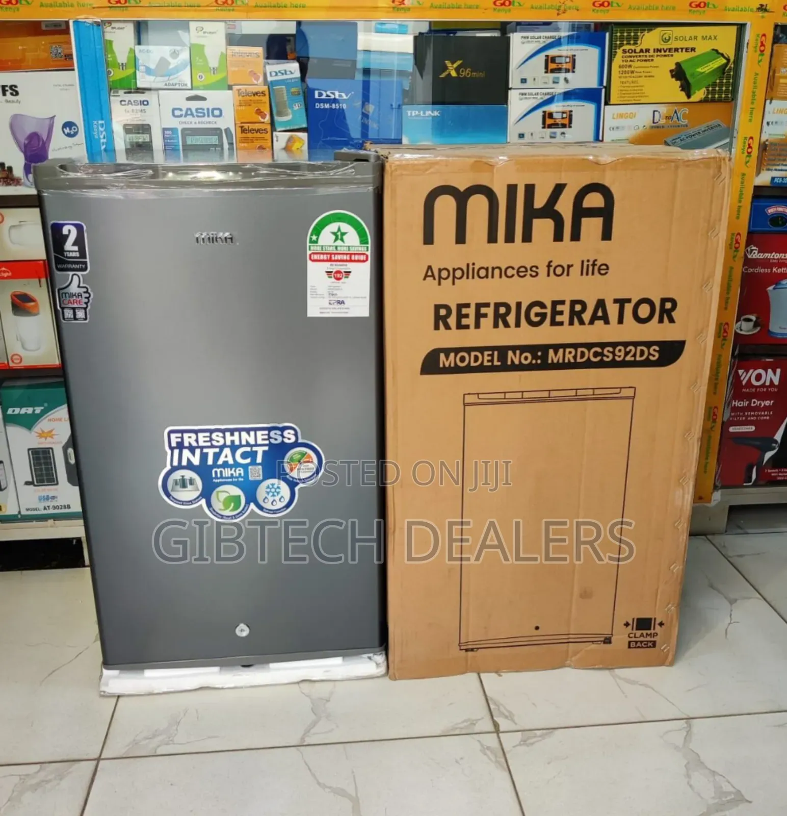 Mika 92 Litres Freestanding Direct Cooling Refrigerator