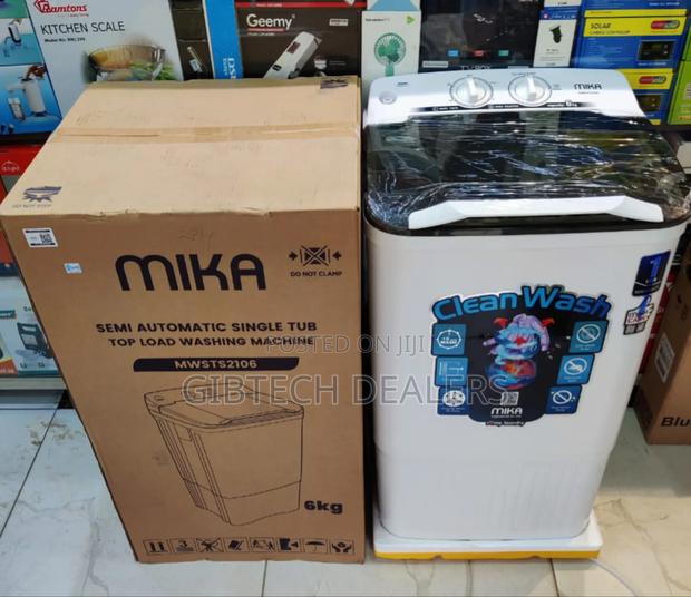 Mika Washing Machine Top Load Single Tub 6kg