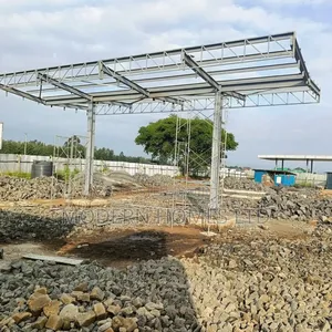 Steel to Structure: Cutting-Edge Petrol Station Canopy!