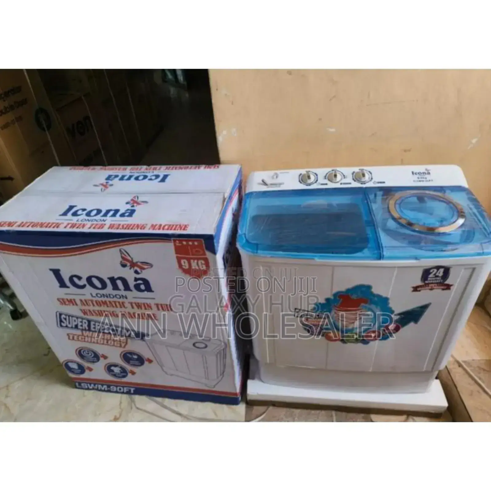 Top Load 9kgs White Washing Machine