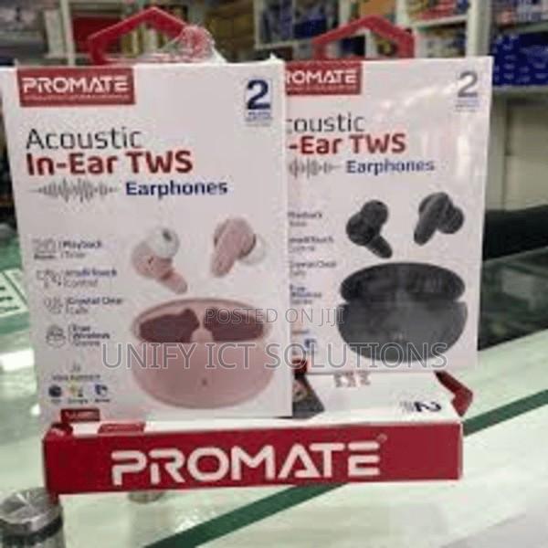 Promate Acoustic in-Ear TWS Bluetooth HD Earphones