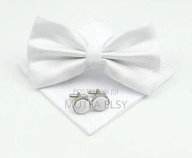 Black White Normal Bowtie Sets - main view