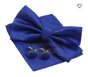 Navyblue Royalblue Normal Bowties Sets - thumbnail 2