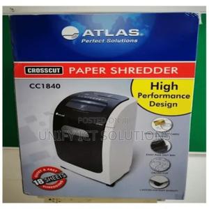 Atlas CC1840 Cross Cut Shredder, 18 Sheets - thumbnail 2