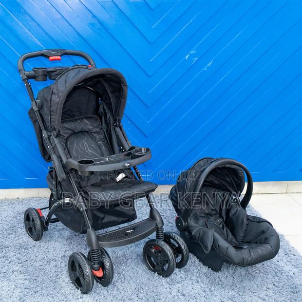 2 in 1 Baby Stroller With Car Seat (Carry Cot )
