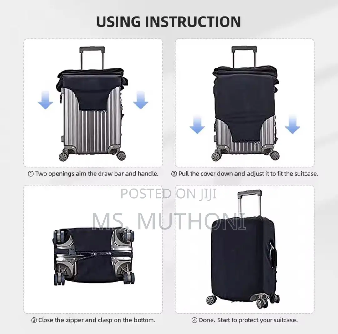 Kids Themed Travel Luggage Cover /Suitcase Protector
