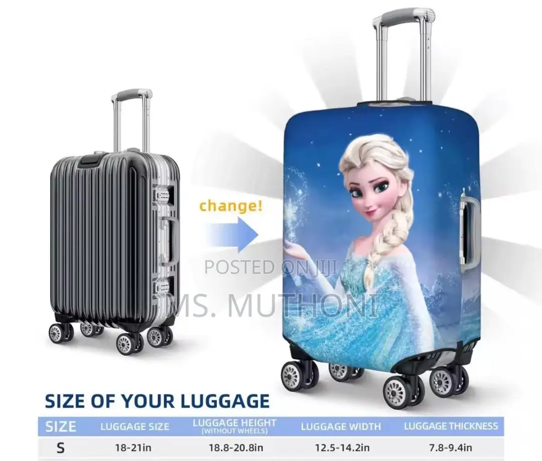 Kids Themed Travel Luggage Cover /Suitcase Protector