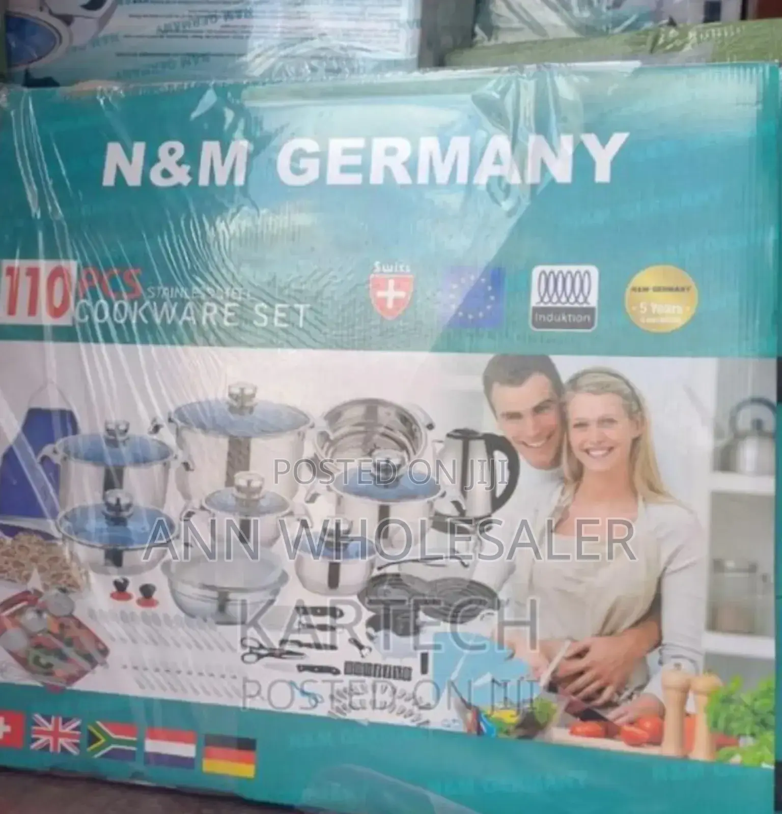 110 Pieces Cookware