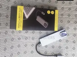 "Boost Connectivity With the 5-in-1 Type-C to HDTV Adapter"