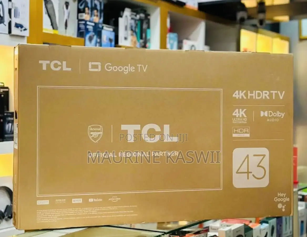TCL 43 Smart Uhd Google Tv 43v6b