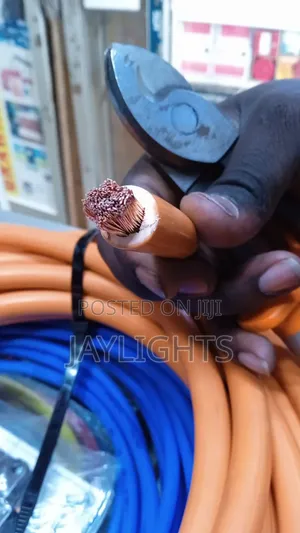 Orange Cable 50mm High Voltage Automotive EV Shield Cable