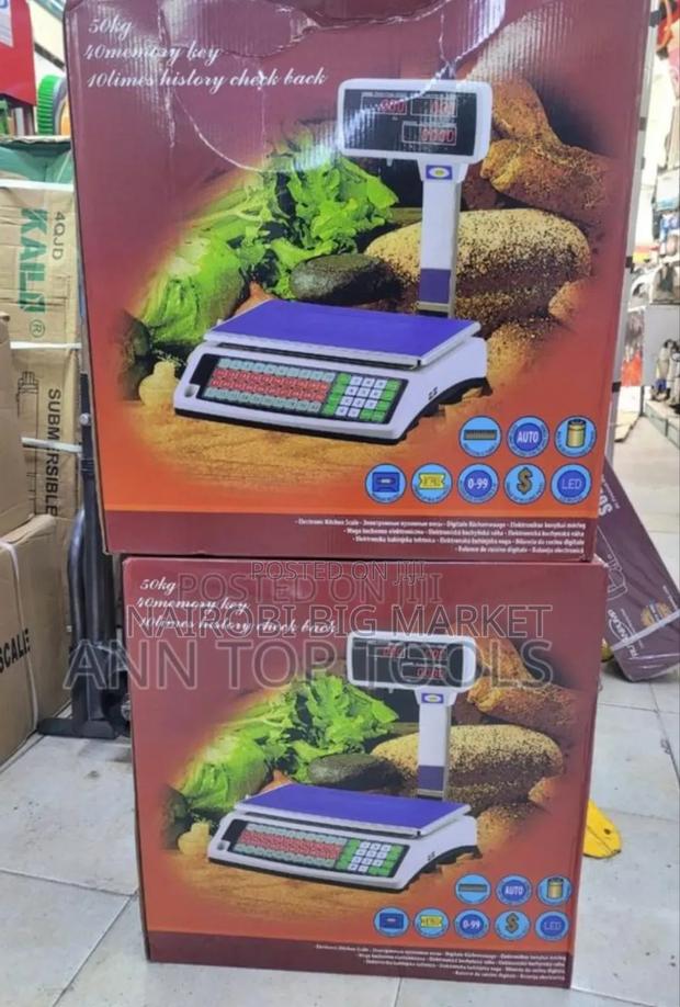 Digital Weigh Scale With Arm - main view