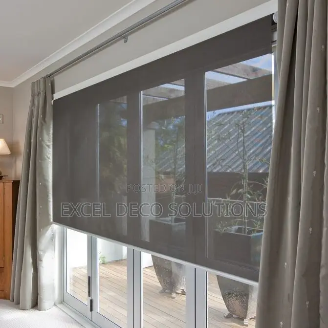 “Sun Protection That Looks Good Too- Sun Screen Roller Blind