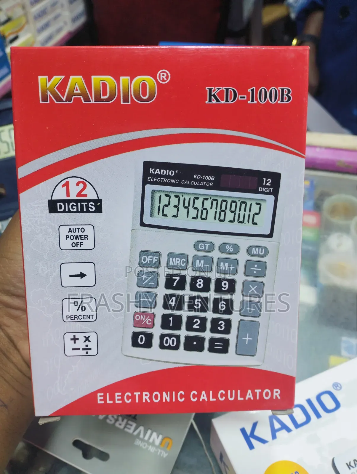KADIO Electronic Calculator 12 Digits