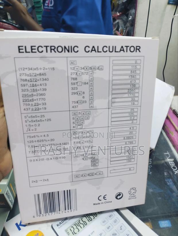CT8855 Electronic Calculator. - thumbnail 3